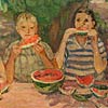 Sawtschenkowa, M.W., Moskau, Wassermelonenzeit.1962