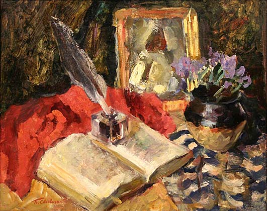 Still life with book.1963